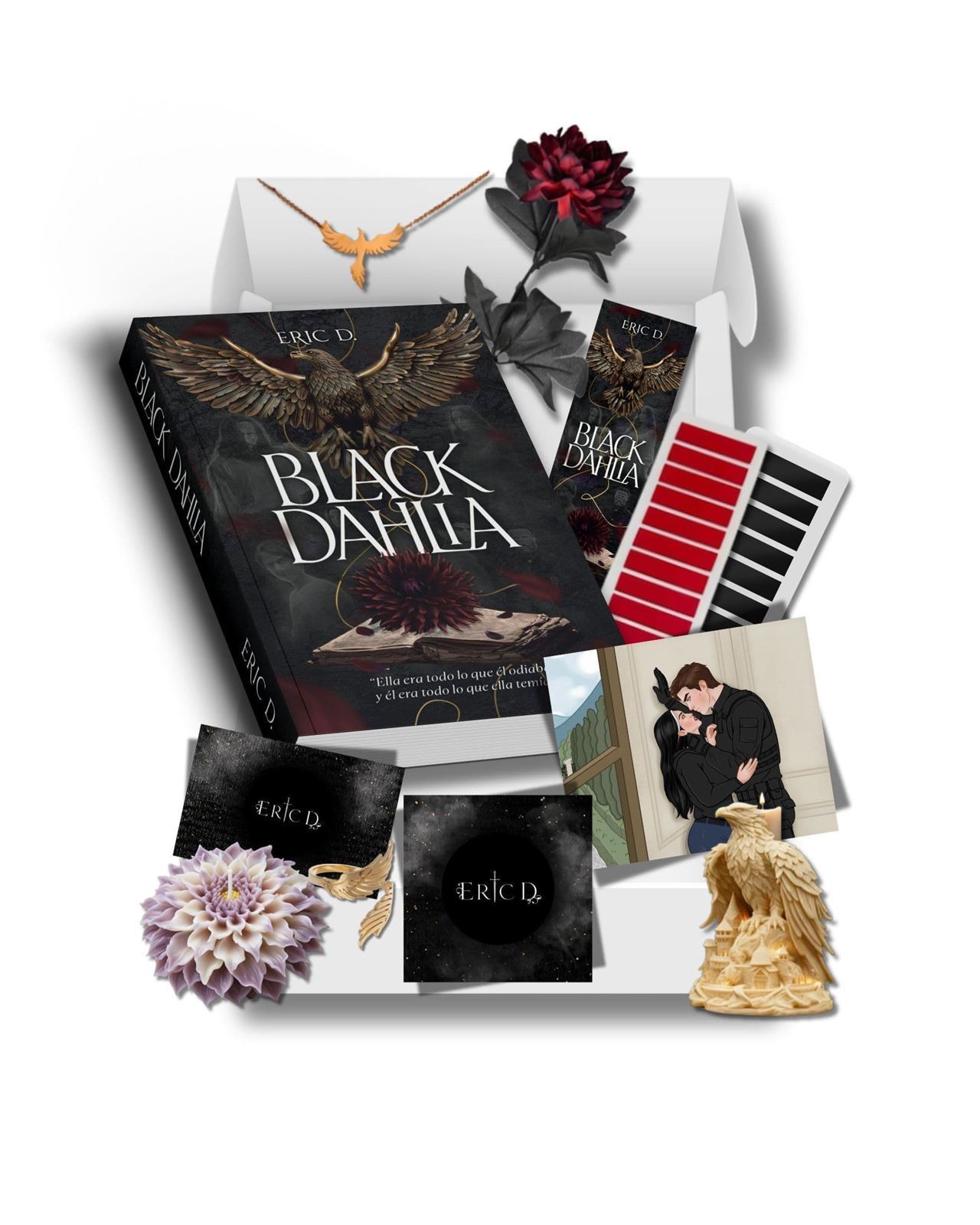 Caja literaria Black Dahlia de Eric D. - Imagen 1