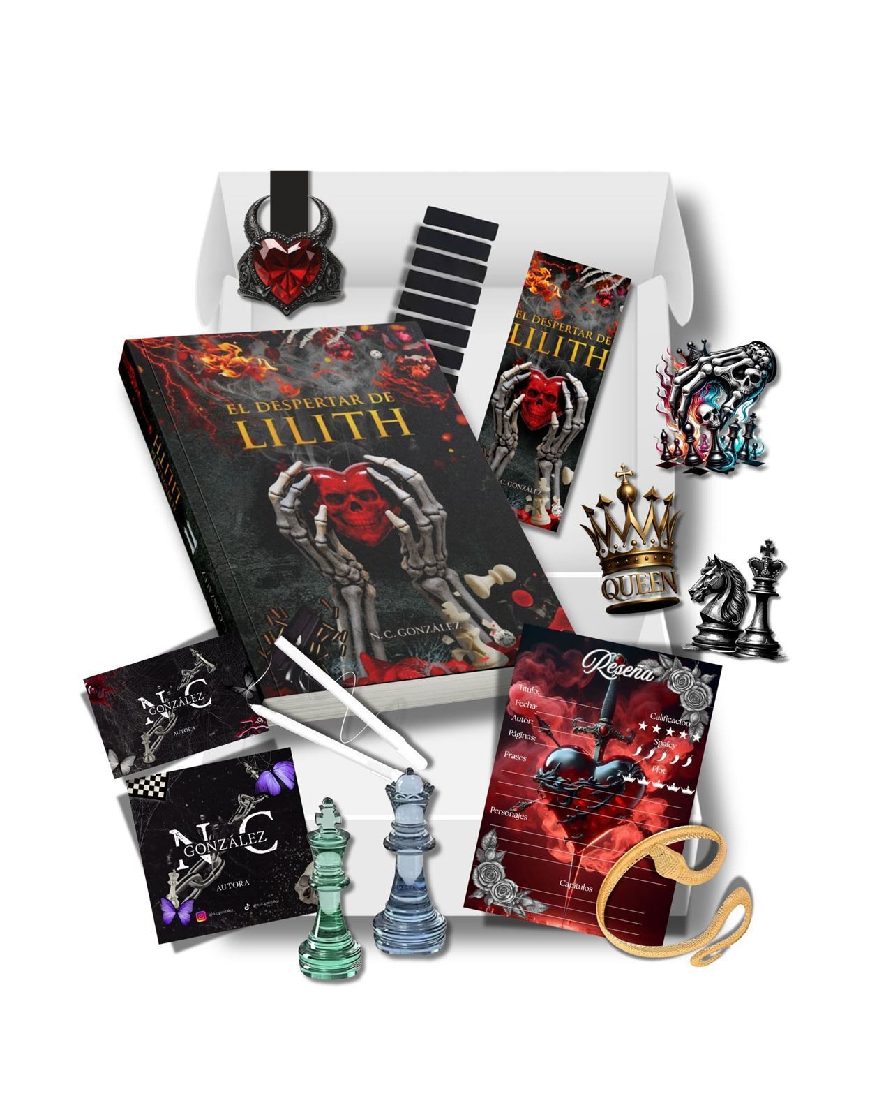 Caja literaria El Despertar de Lilith EE de NC González - Imagen 1