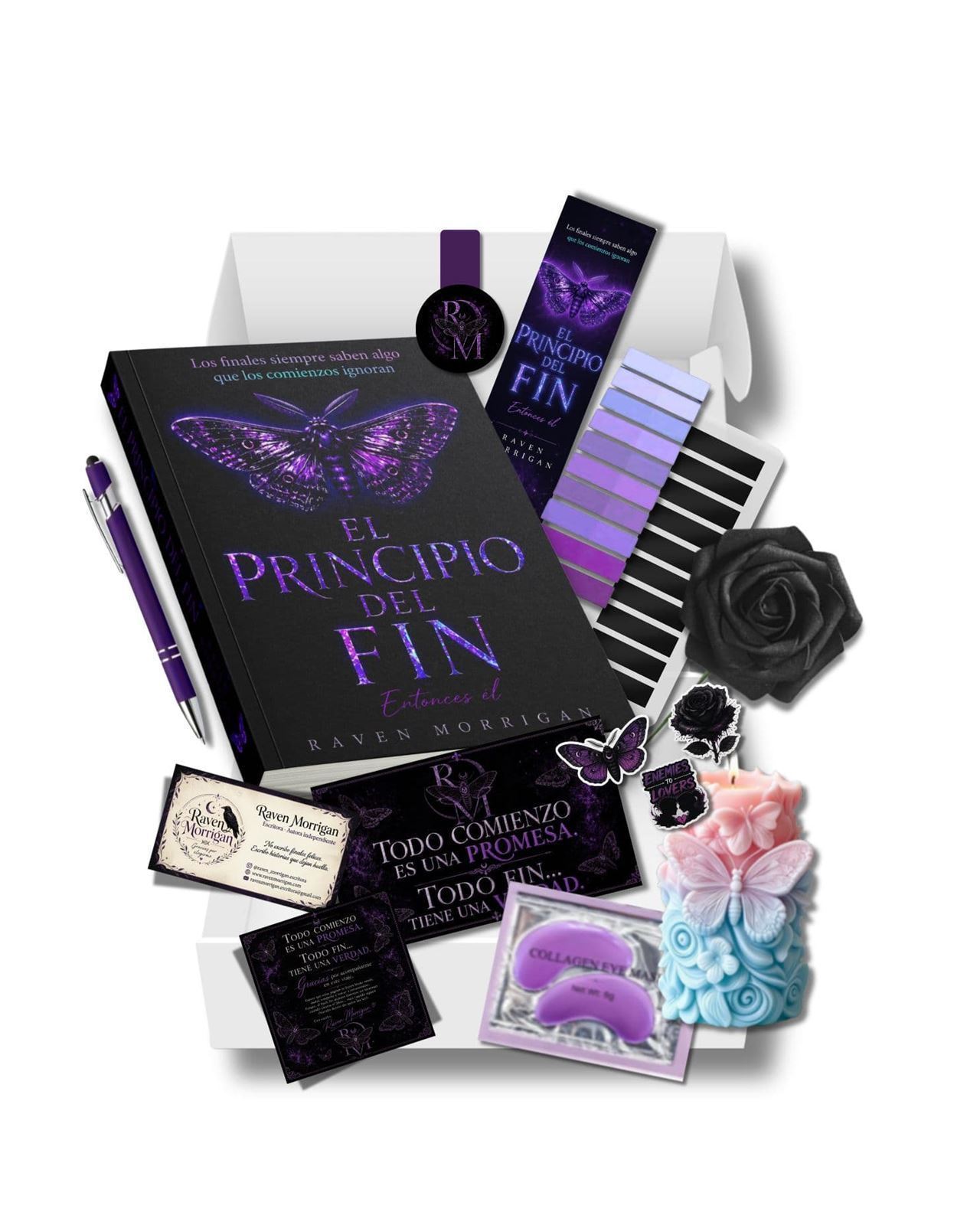Caja literaria El principio del fin "Entonces él" de Raven Morrigan - Imagen 1