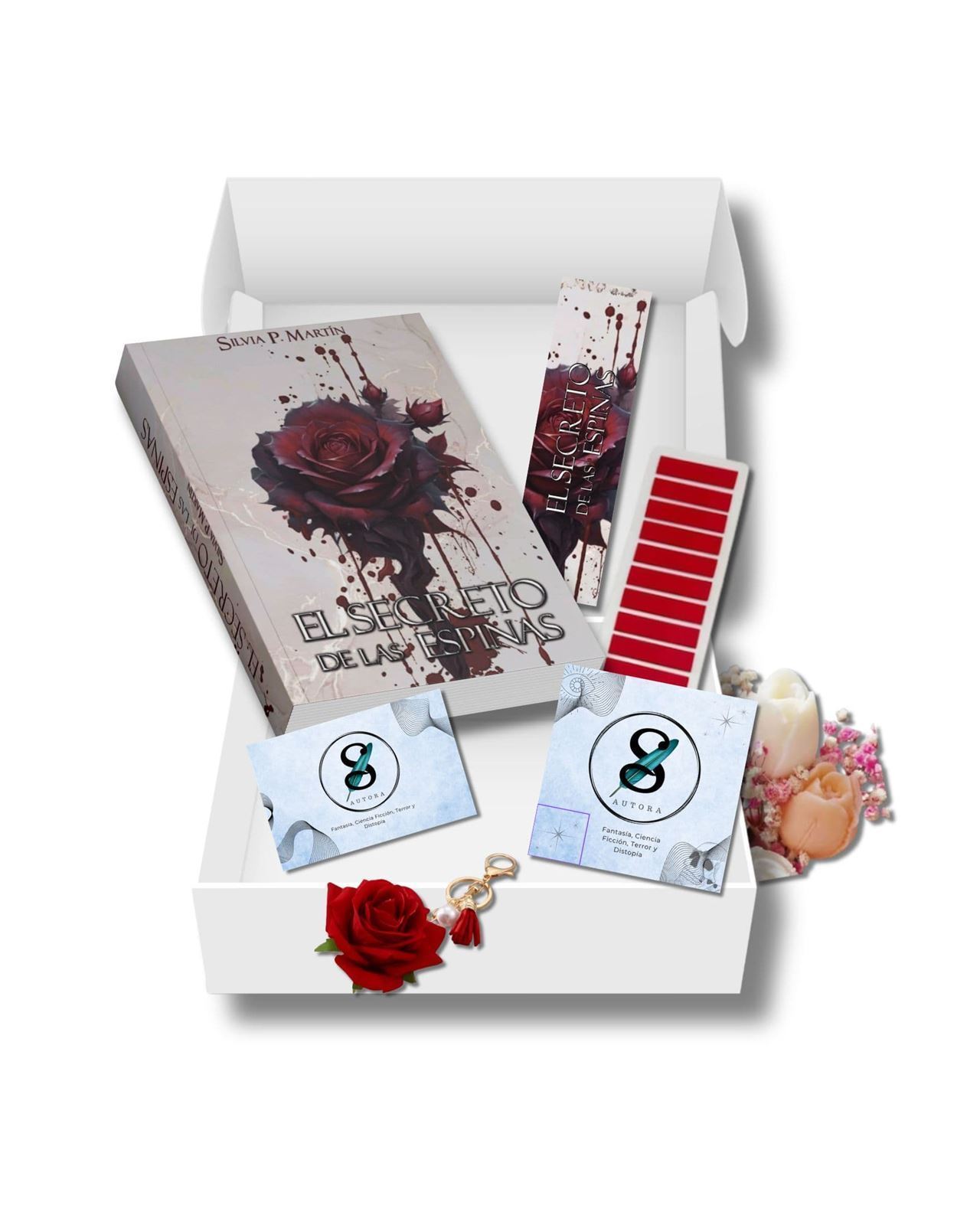 Caja literaria El secreto de las espinas de Silvia P. Martin - Imagen 1