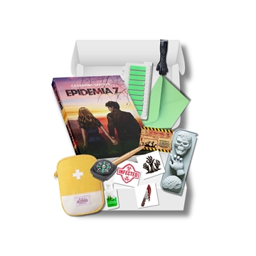 Caja literaria Epidemia Z de Casandra Santos - Imagen 1