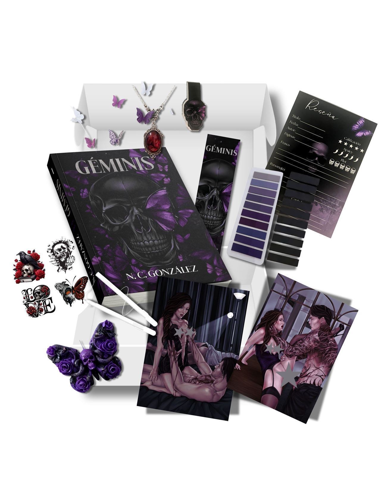 Caja literaria Géminis de NC González - Imagen 1