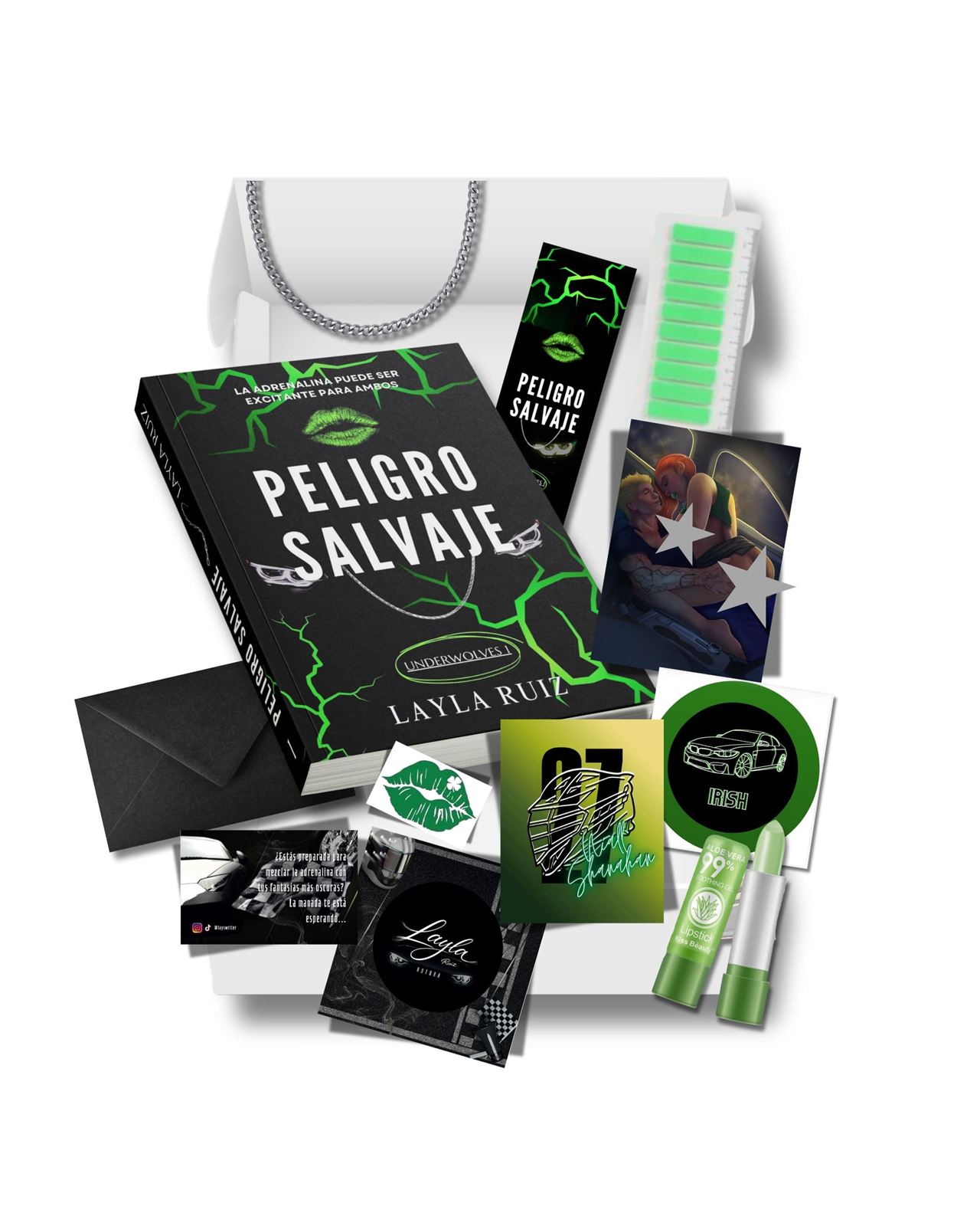 Caja literaria Peligro Salvaje de Layla Ruiz - Imagen 1