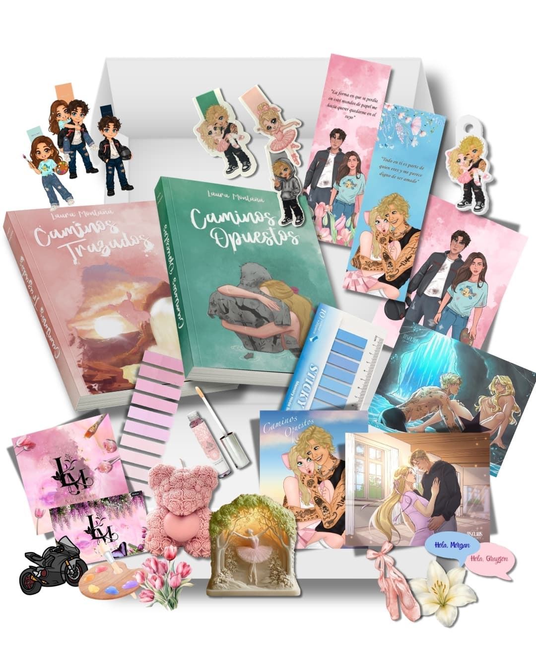Caja Literaria Serie Caminos de Laura Montañá - Imagen 1