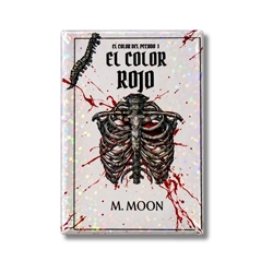 Imán libro El color rojo - Imagen 1