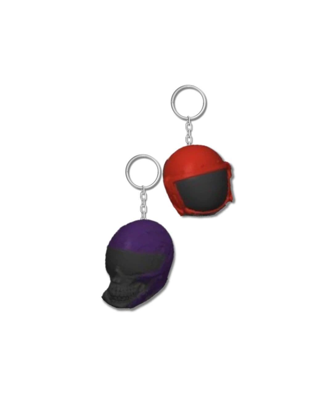 Llaveros cascos Dos caras del fuego - Imagen 1