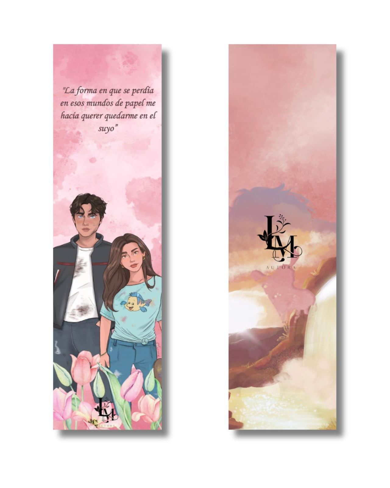 Marcapáginas Caminos Trazados de Laura Montañá - Imagen 1