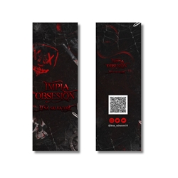 Marcapáginas Impía Obsesión de Lena Salvatore - Imagen 1