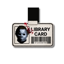 Marcapáginas Magnético Library Card Michael Myers - Imagen 1