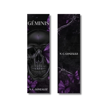 Marcapáginas oficial Géminis de NC González - Imagen 1