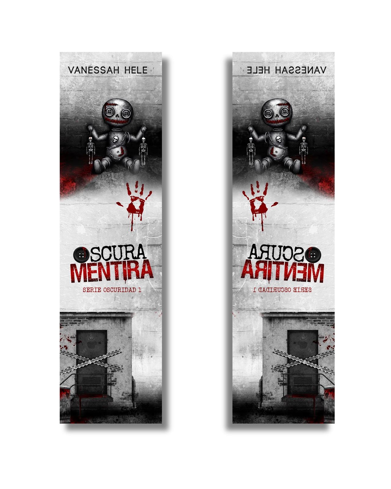 Marcapáginas Oscura Mentira de Vanessah Hele - Imagen 1