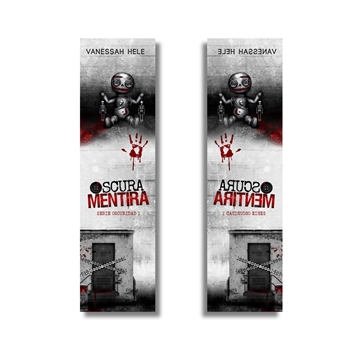 Marcapáginas Oscura Mentira de Vanessah Hele - Imagen 1