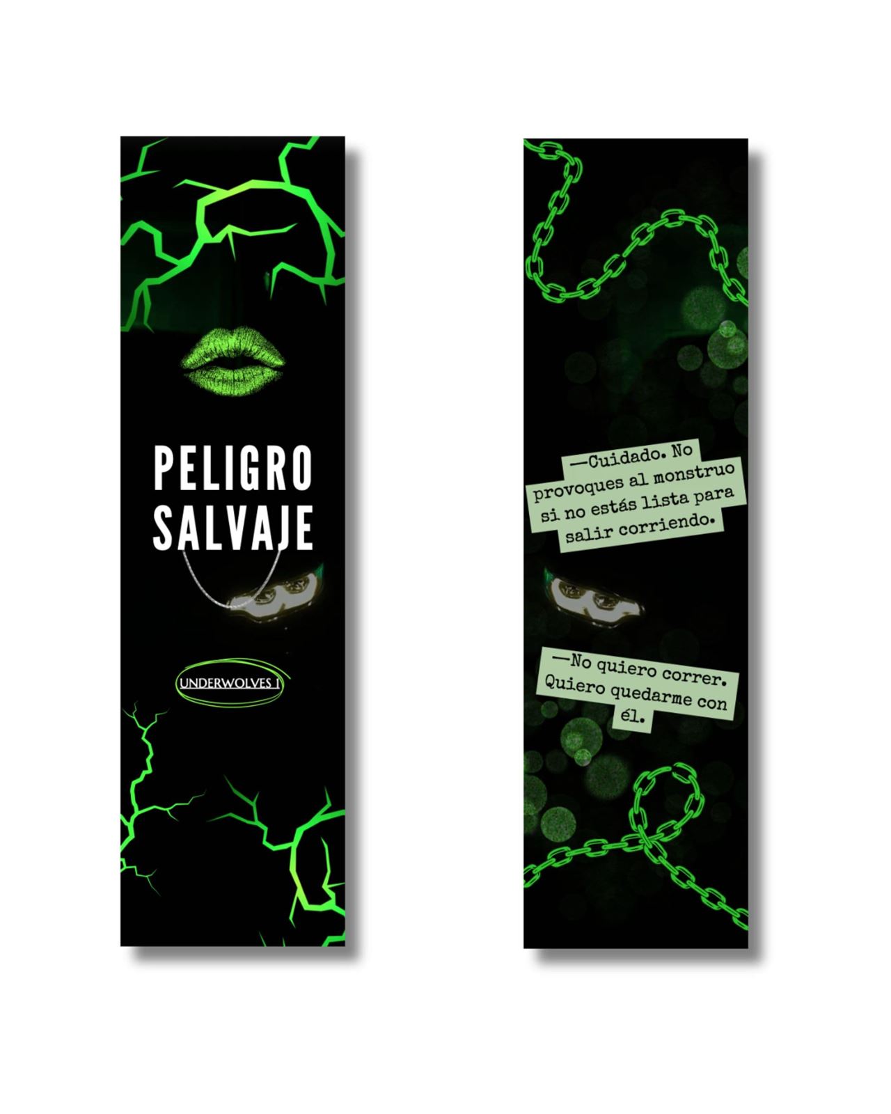 Marcapáginas Peligro Salvaje de Layla Ruiz - Imagen 1