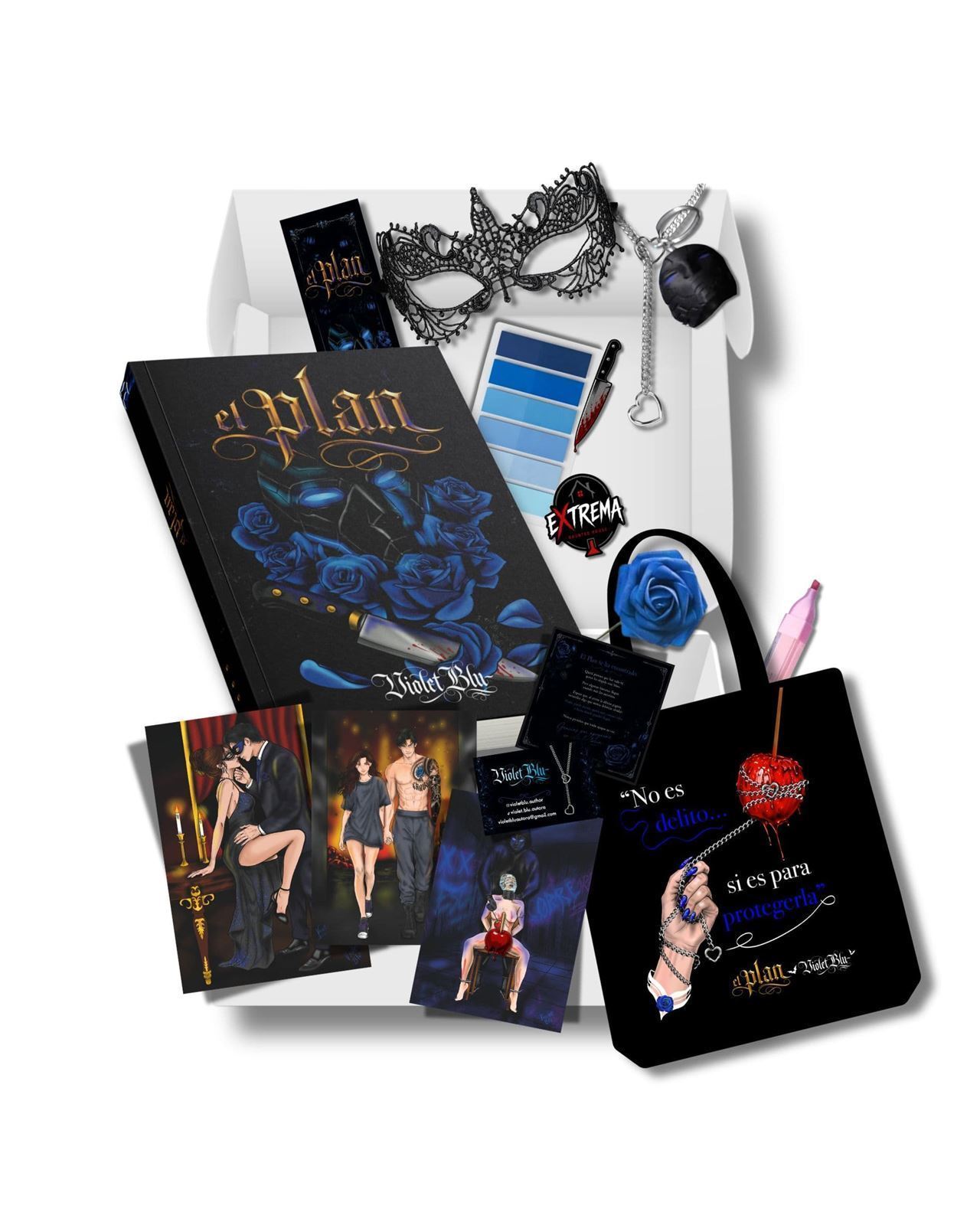 Preventa caja literaria "El plan" de Violet Blu - Imagen 1