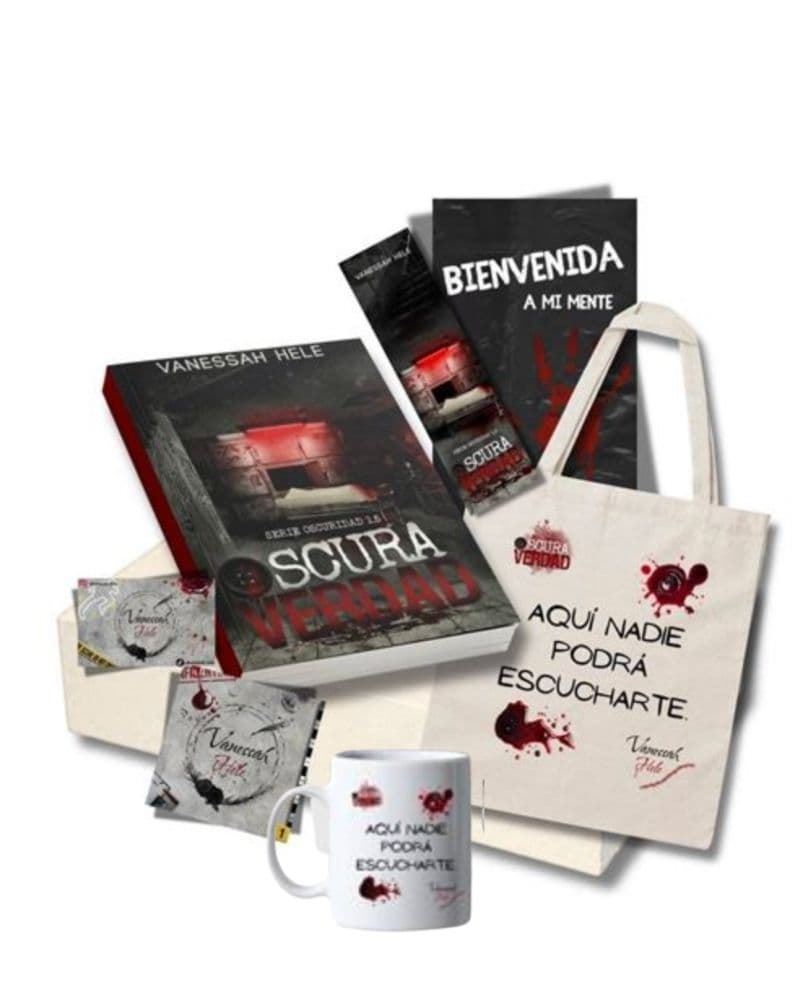 Preventa caja literaria Oscura Verdad de Vanessah Hele - Imagen 1