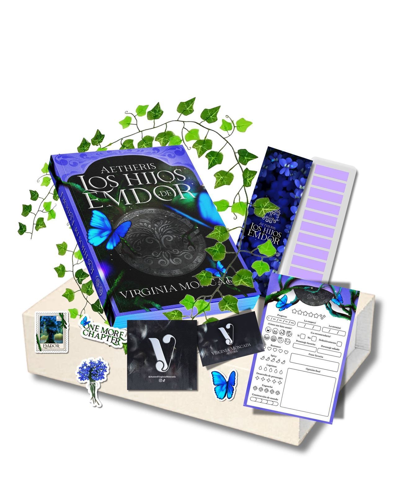 Preventa sobre literario Aetheris de Virginia Moncada - Imagen 1