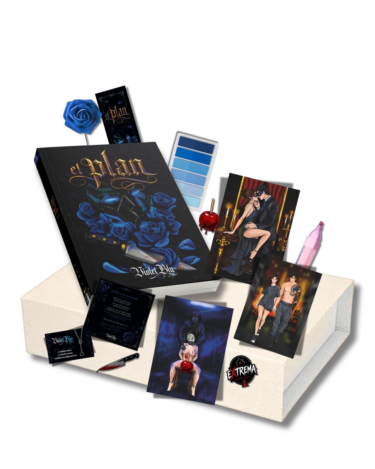 Preventa sobre literario "El plan" de Violet Blu - Imagen 1