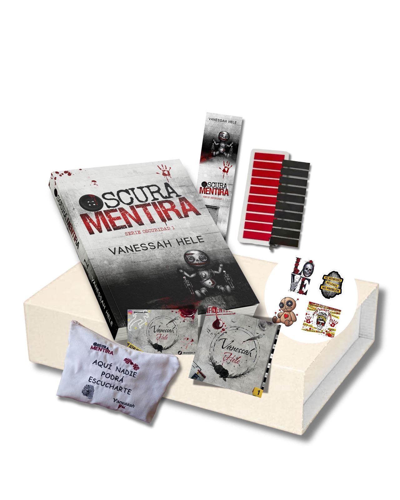 Preventa sobre literario Oscura Mentira de Vanessah Hele - Imagen 1