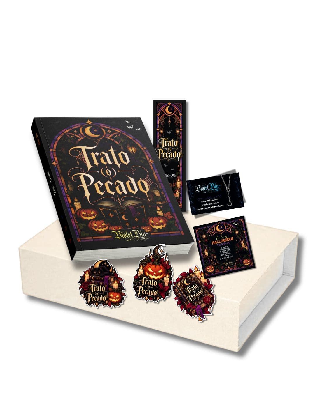 Preventa sobre literario "Trato o Pecado" de Violet Blu - Imagen 1