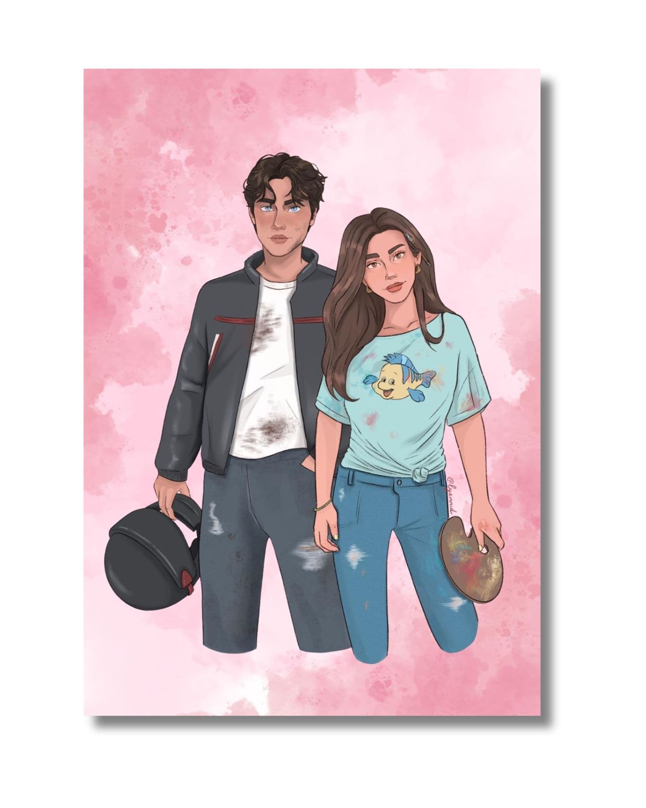 Print Caminos Trazados de Laura Montañá - Imagen 1