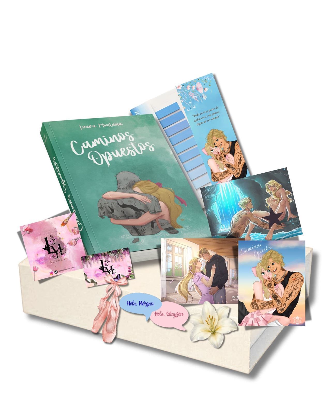 Sobre literario Caminos Opuestos de Laura Montañá - Imagen 1