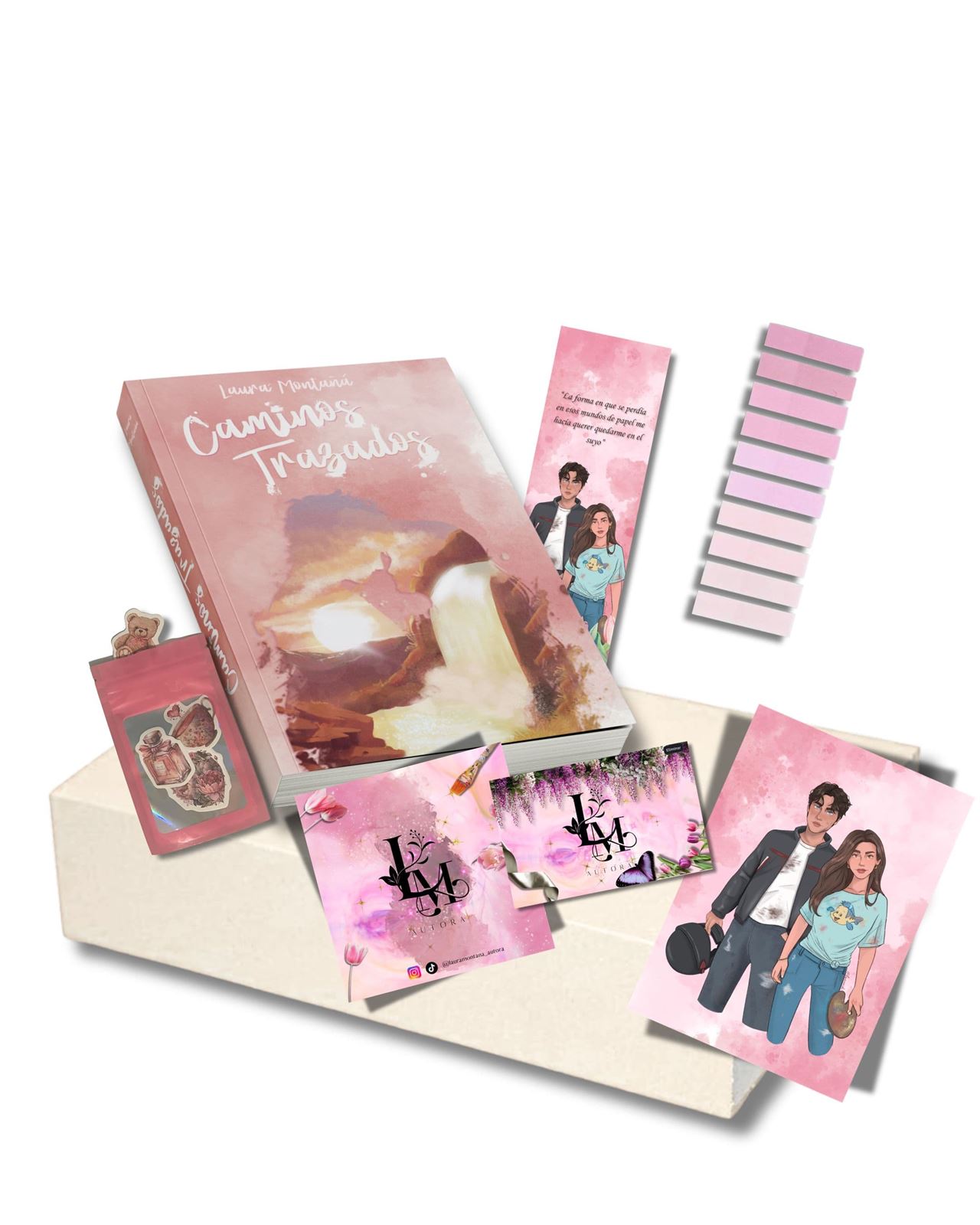 Sobre literario Caminos Trazados de Laura Montañá - Imagen 1