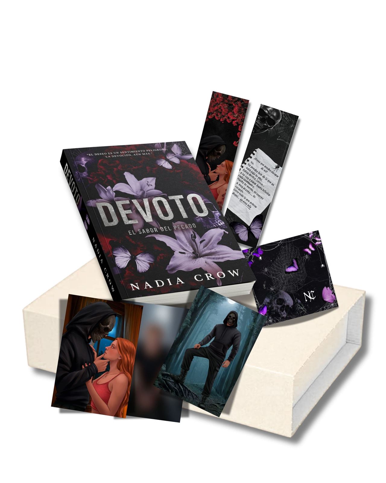 Sobre literario Devoto de Nadia Crow - Imagen 1