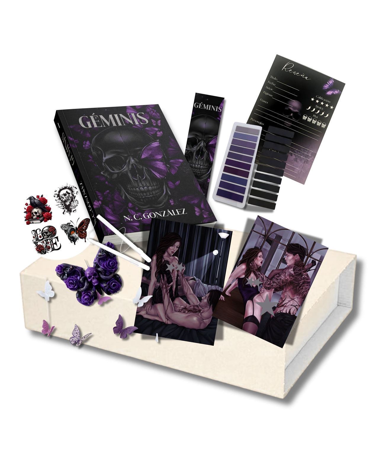 Sobre literario Géminis de NC González - Imagen 1