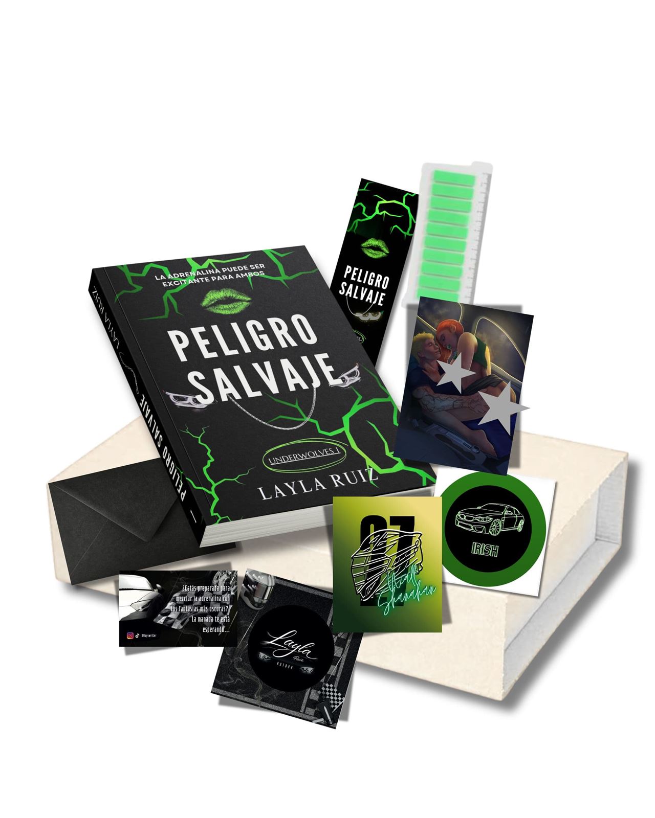 Sobre literario Peligro Salvaje de Layla Ruiz - Imagen 1