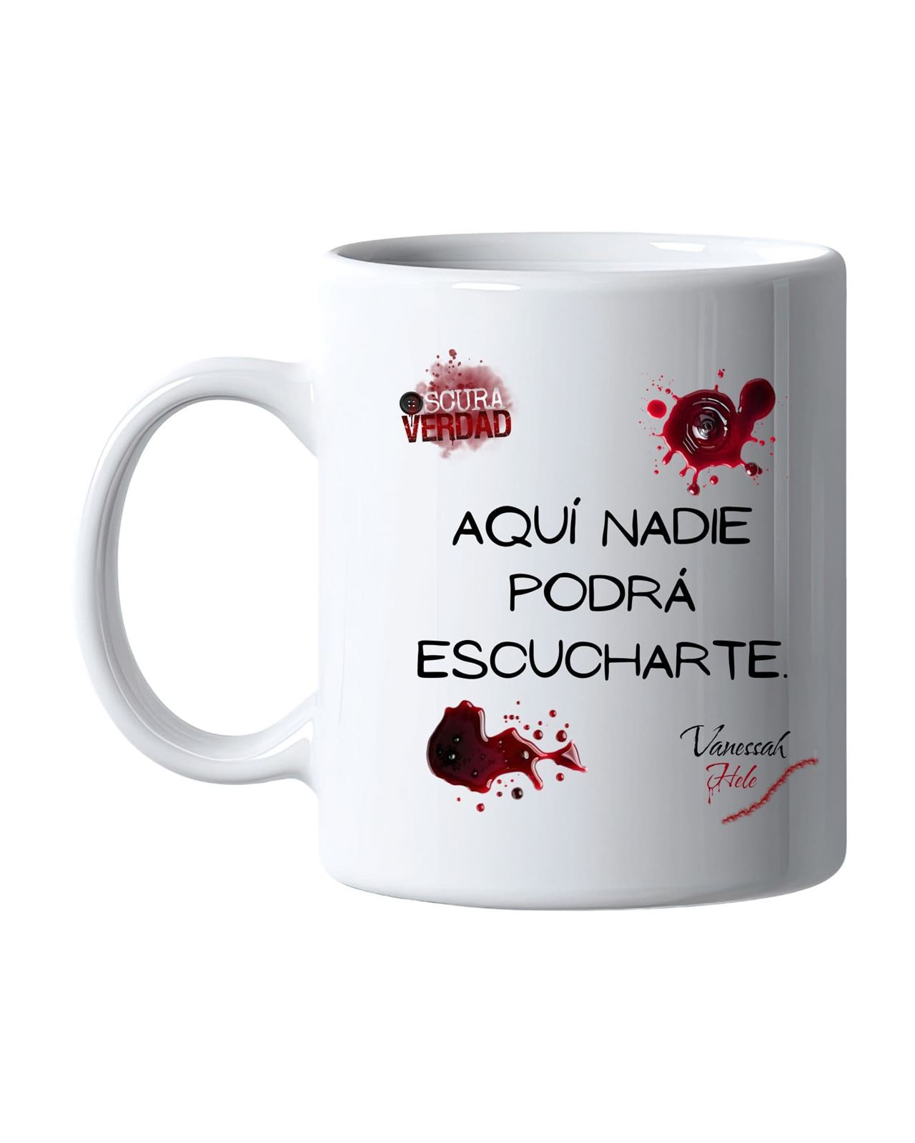 Taza Oscura Mentira de Venssah Hele - Imagen 1