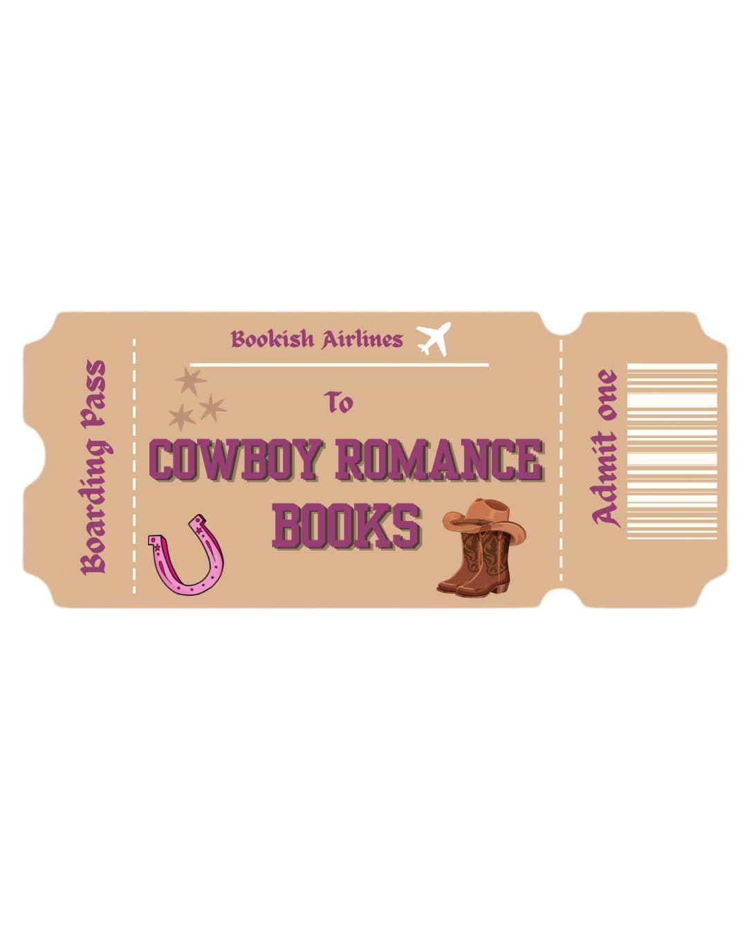Ticket 3D Cowboy Romance - Imagen 1