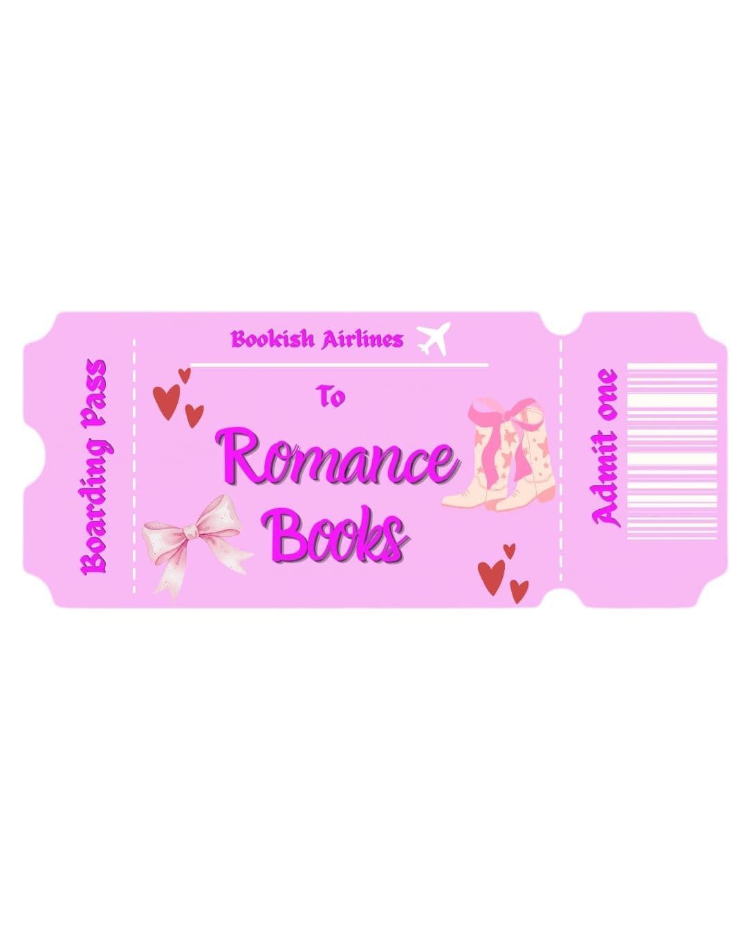Ticket 3D Romance Books - Imagen 1