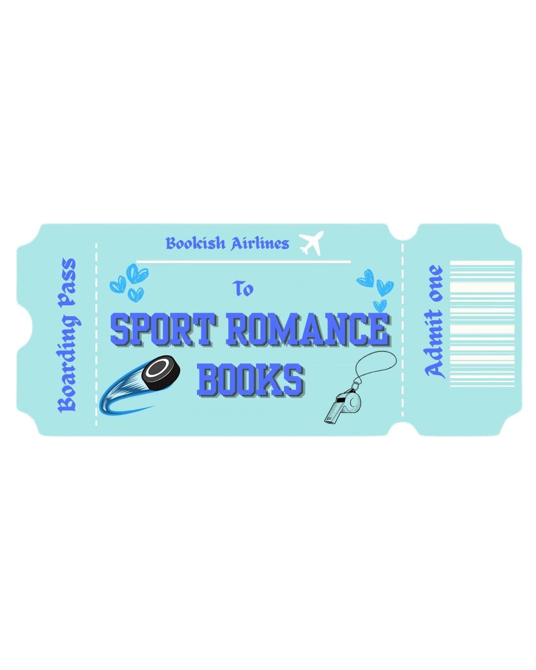 Ticket 3D Sport Romance Books - Imagen 1
