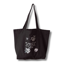Tote bag bordada El Color Negro de M.Moon - Imagen 2