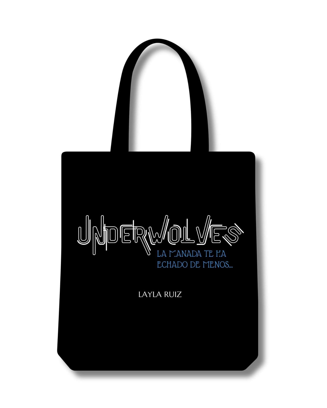 Tote bag bordada Oscuridad Salvaje de Layla Ruiz - Imagen 1