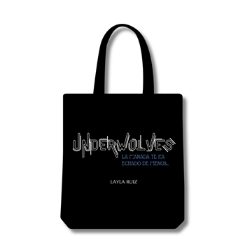 Tote bag bordada Oscuridad Salvaje de Layla Ruiz - Imagen 1