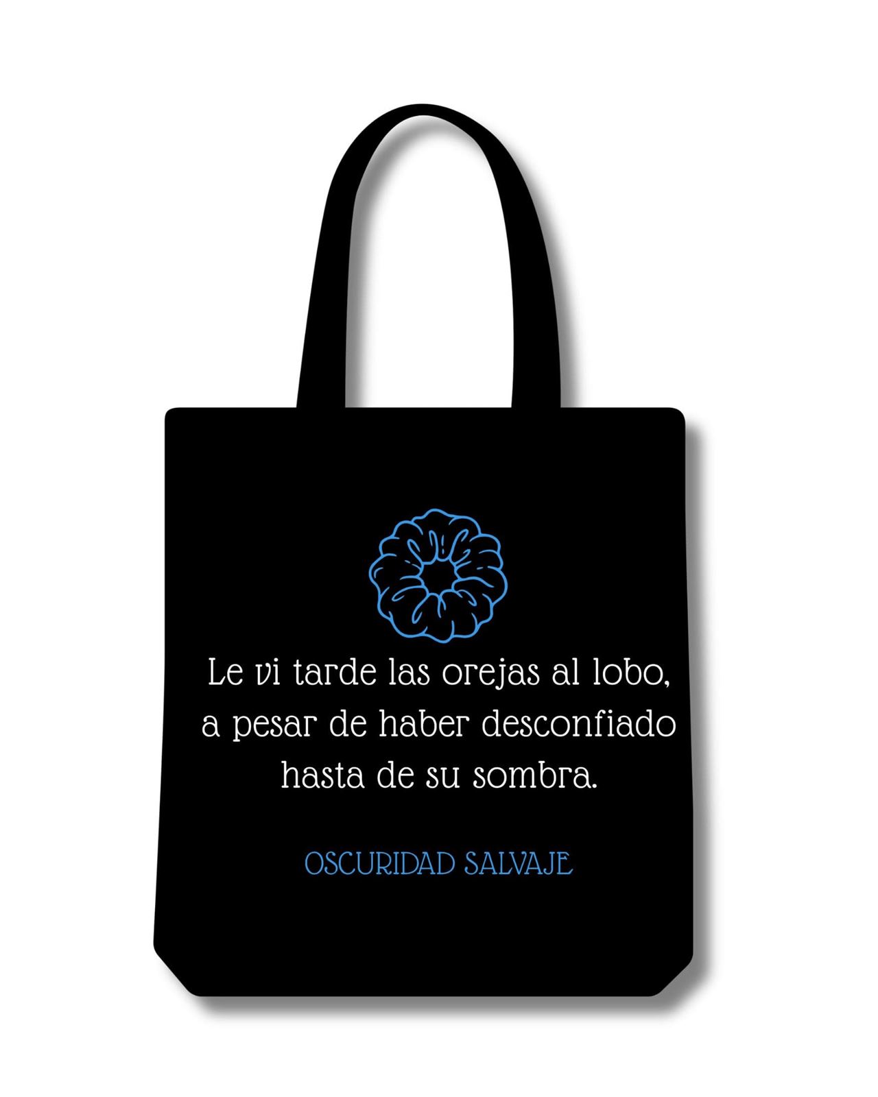 Tote bag bordada Oscuridad Salvaje de Layla Ruiz - Imagen 2