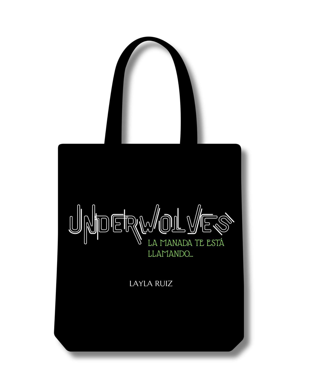 Tote bag bordada Peligro Salvaje de Layla Ruiz - Imagen 1