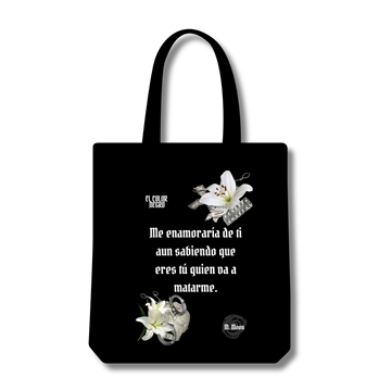Tote bag El Color Negro de M.Moon - Imagen 1
