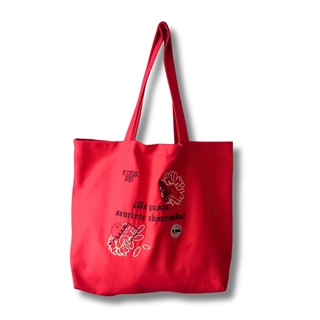 Tote bag El Color Rojo de M.Moon - Imagen 1