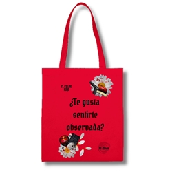 Tote bag El Color Rojo de M.Moon - Imagen 1