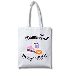 Tote Bag Haunted by my TBR - Imagen 1