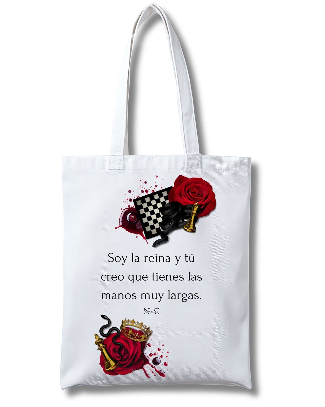 Tote bag Infierno de NC González - Imagen 1