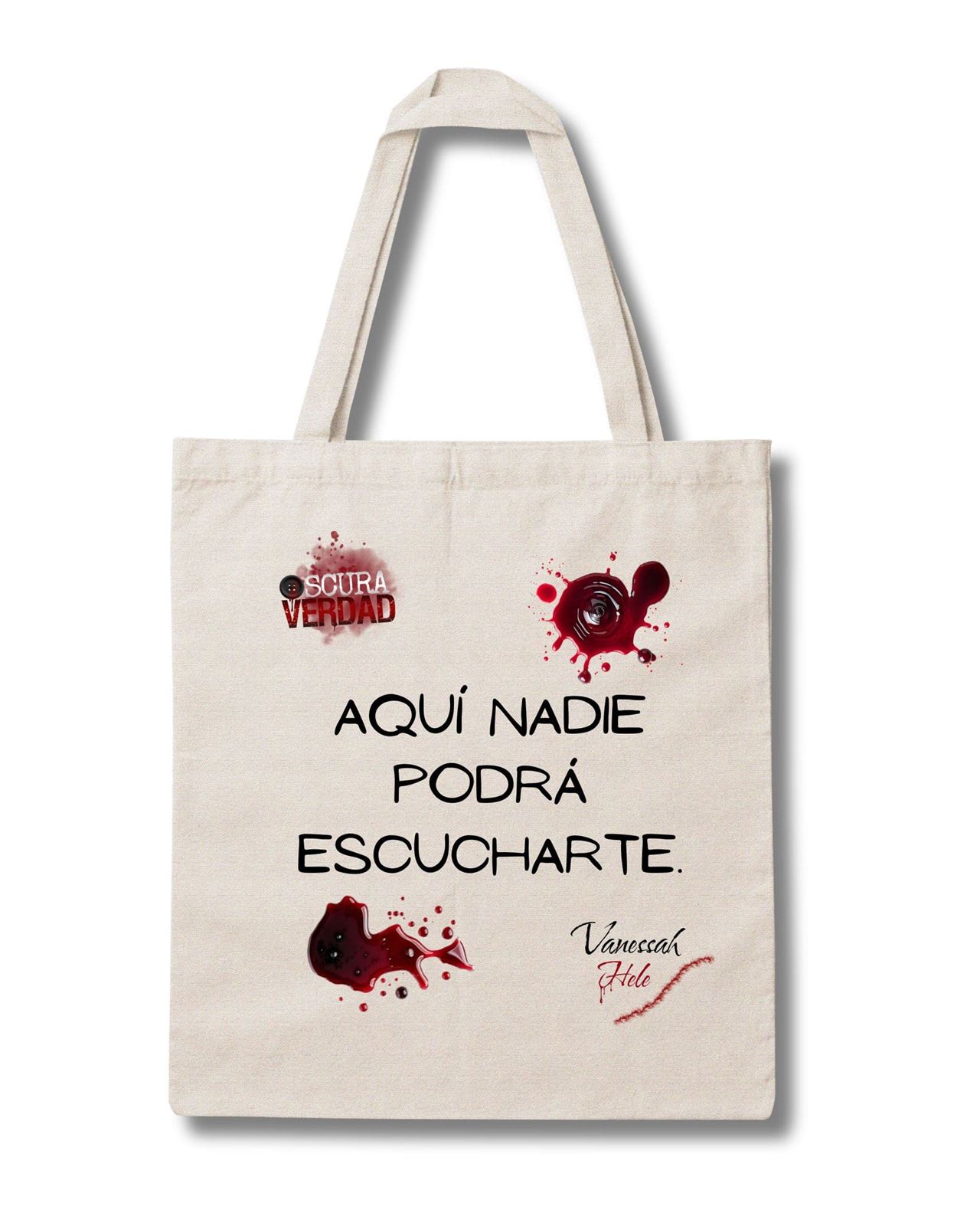 Tote bag Oscura Mentira de Vanessah Hele - Imagen 1