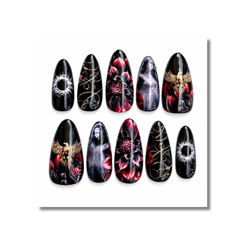 Uñas Black Dahlia de Eric D - Imagen 1