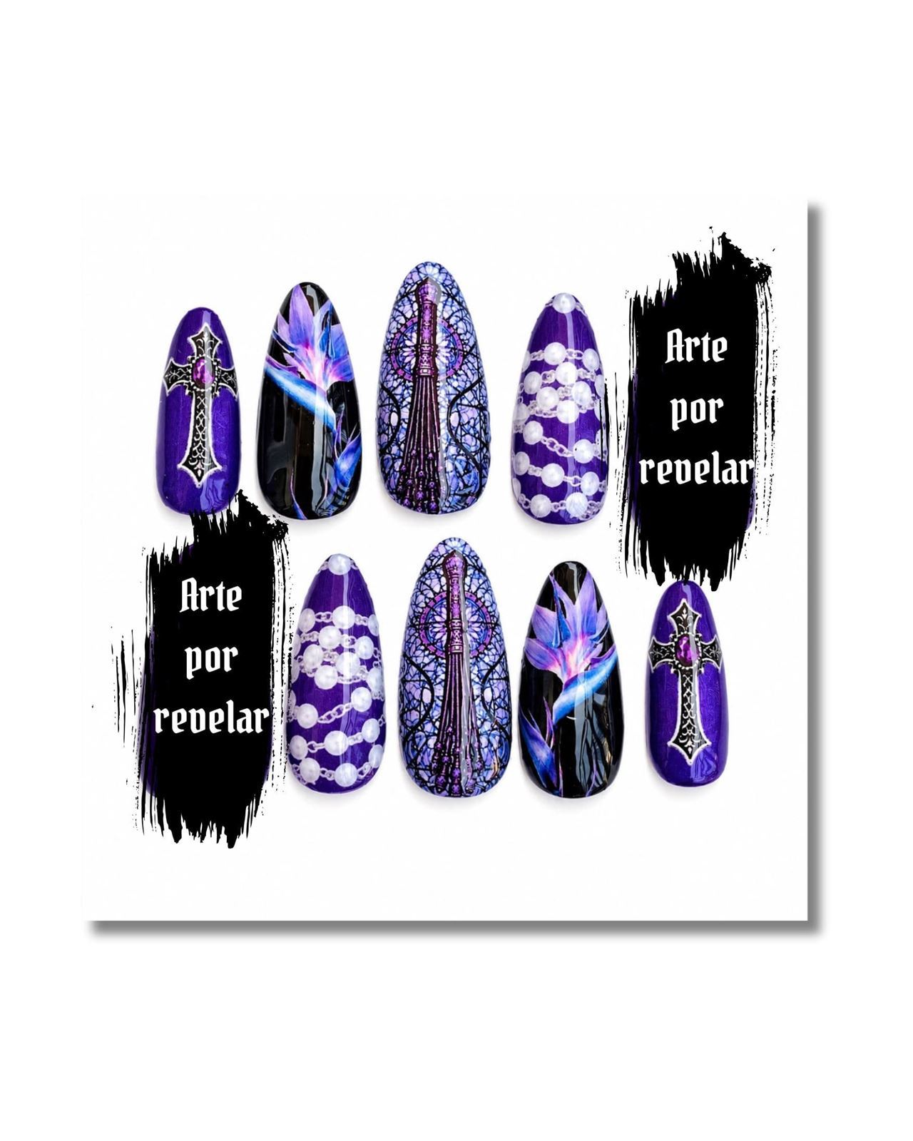 Uñas El Color Blanco de M.Moon - Imagen 1