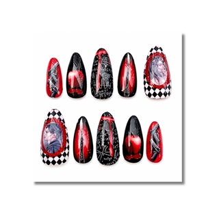 Uñas El Color Rojo de M.Moon - Imagen 1