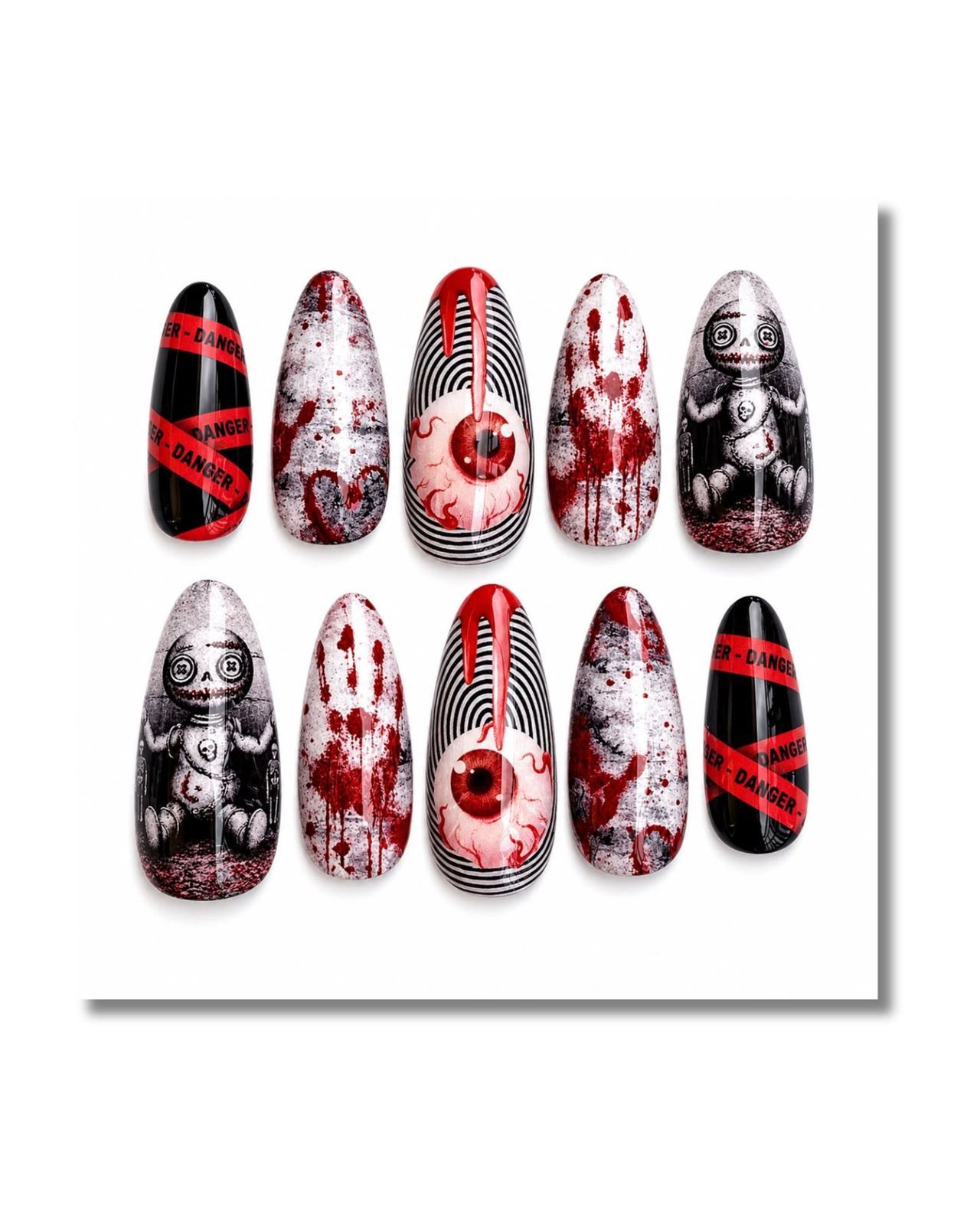 Uñas Oscura Mentira de Vanessah Hele - Imagen 1